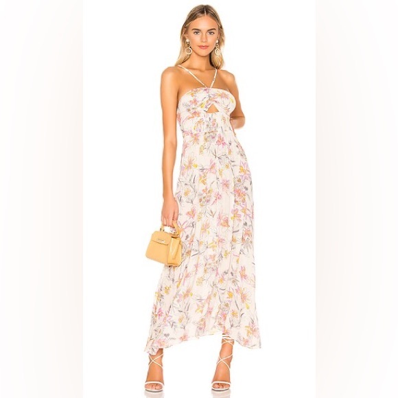 Free People One Step Ahead Maxi Dress In Ivory | REVOLVE - Picture 6 of 14